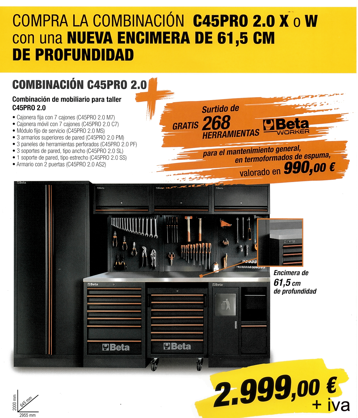 Oferta mobiliario de taller ** solo hasta 12 12 2025 **